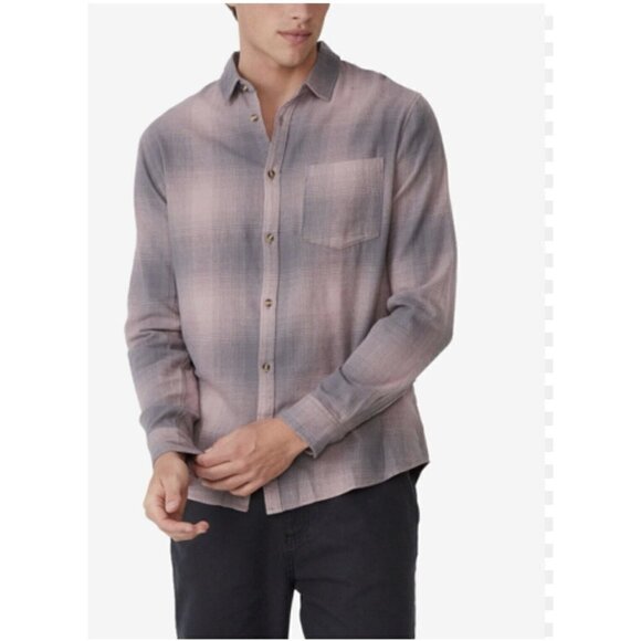 Cotton On Long-Sleeve Faded Plaid Shirt Men's.  Size XXL. New With Tags $49 - Picture 1 of 9